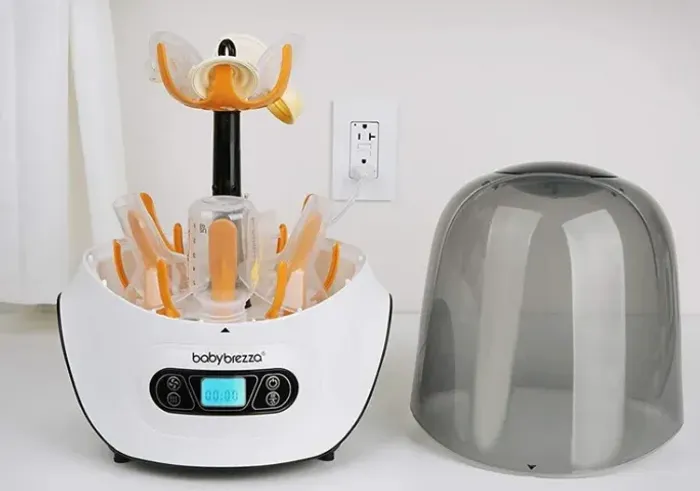 Esterilizador e secador de mamadeira baby brezza 
