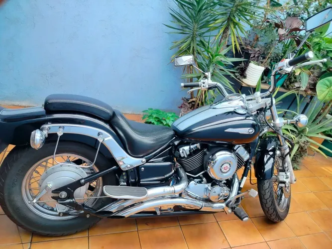 Drag Star XVS 650 2008 preta