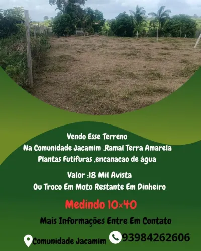 Vende-se 1 terreno 