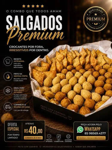 Salgados de festa