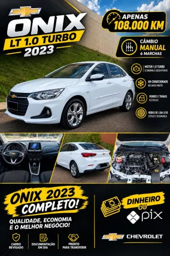 Chevrolet Onix Plus LTZ 1.0 12V TB Flex Mec. 4P 2023