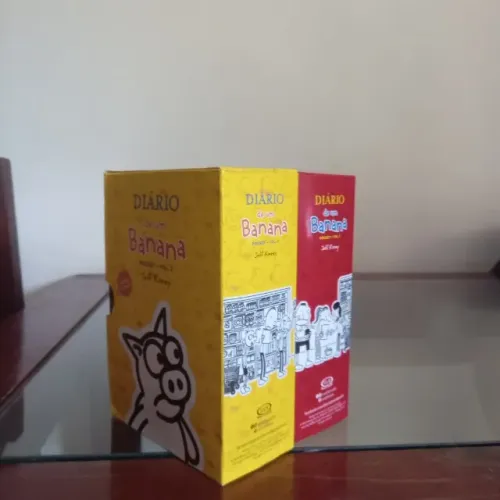 2 Pockets de livros do Diário de um Banana
