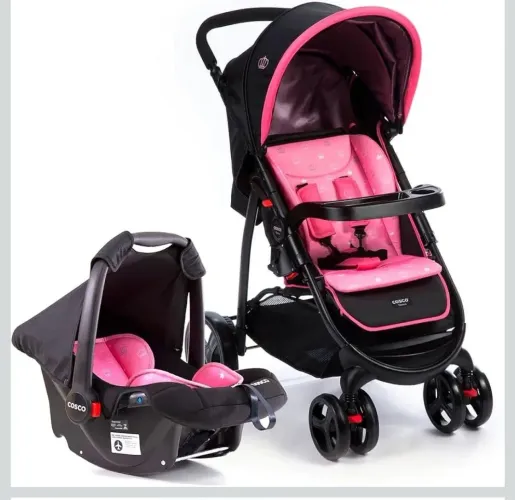 Carrinho de bebe feminino 