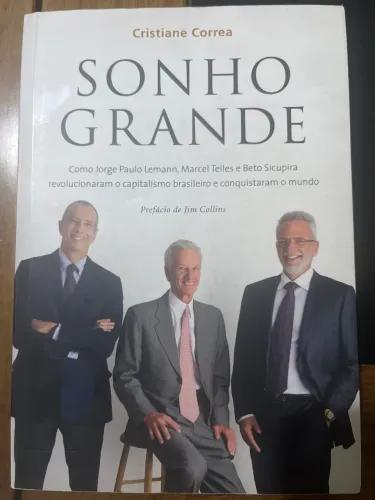 Livro Sonho Grande