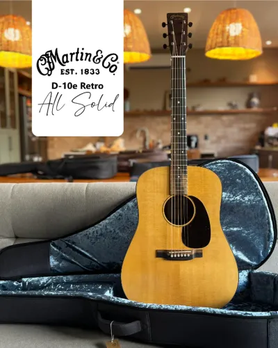 Violão Martin D-10e Retro