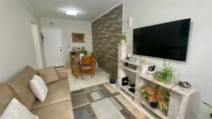 Imóvel para venda tem 70 metros quadrados com 2 quartos em Canto do Forte - Praia Grande -