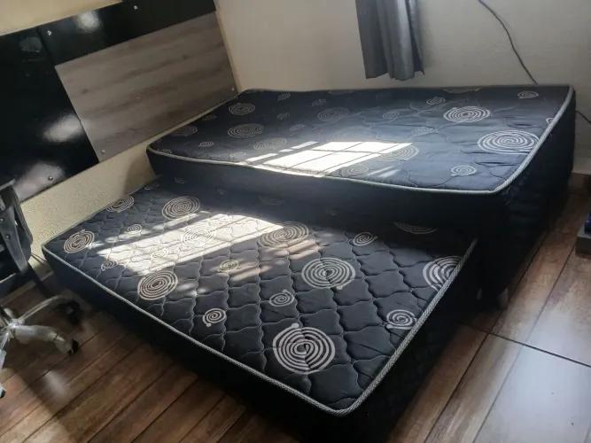 Cama box solteiro pra sair logo