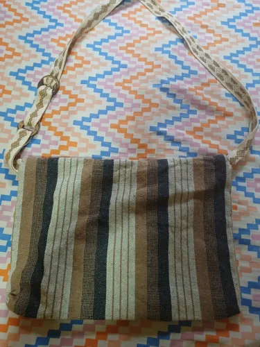 Bolsa de tecido para praia