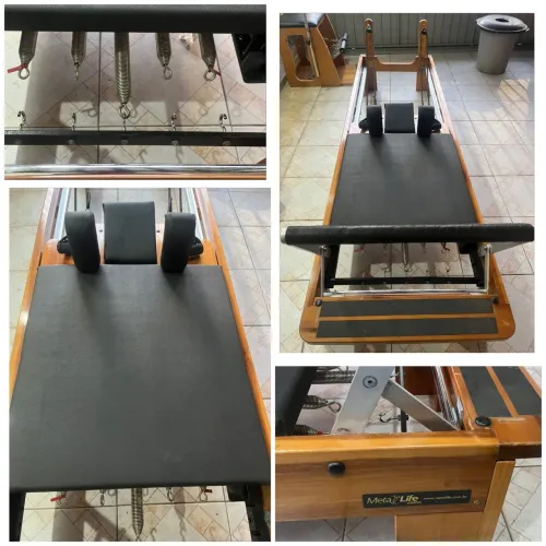 Aparelho de Pilates Reformer Metalife