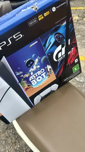 Ps5 Slim na versão de desbloqueio 13.60