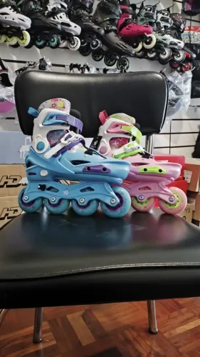 Patins infantil ajustável 12x sem juros