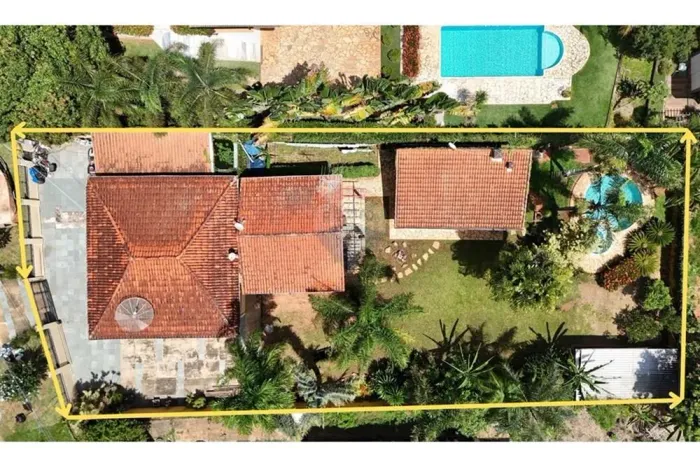 Chácara no Residencial Ana Helena - Terreno 970m² - 230 m² de Área construída