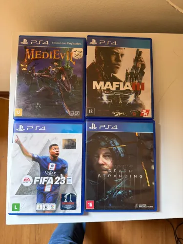 Lote jogos ps4