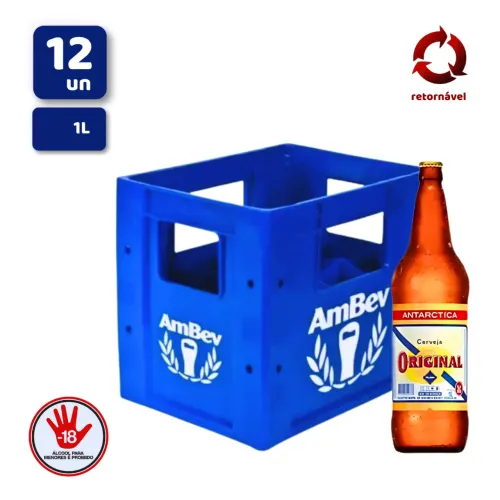 Vendo caixa litrão Ambev vazia e cheia