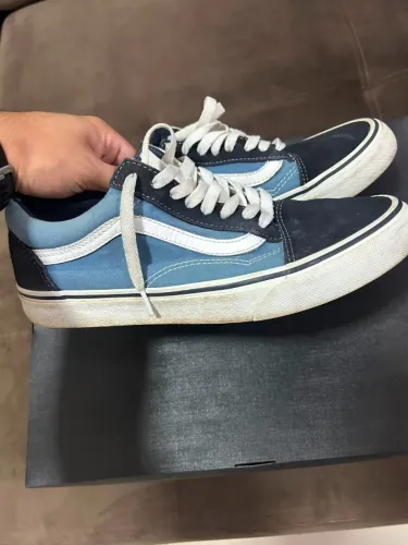 Tenis Vans Oldschool Azul usado numero 40