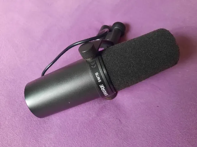 MICROFONE SHURE SM7B MADE IN USA