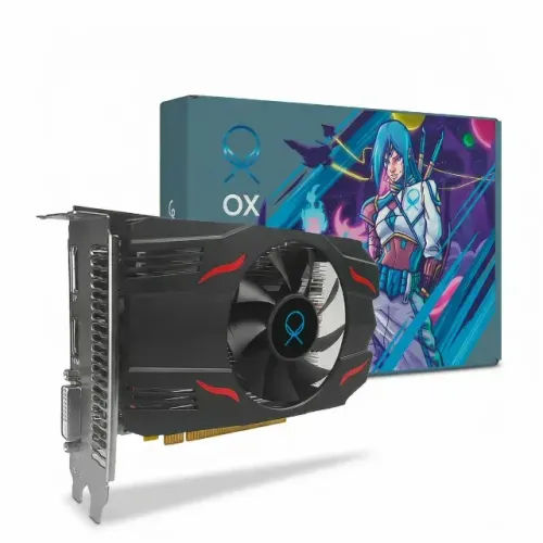 RX 550 OX AMD Radeon 4GB GDDR5 128-bit PCIe 3.0 Single Fan FRETE GRÁTIS