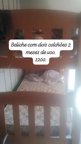Cama beliche semi nova