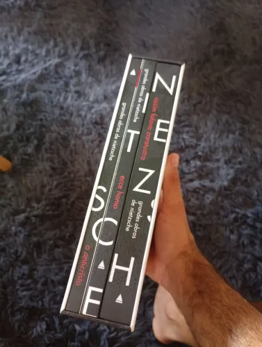 Box NIETZSCHE 3 LIVROS CAPA DURA, NOVOS