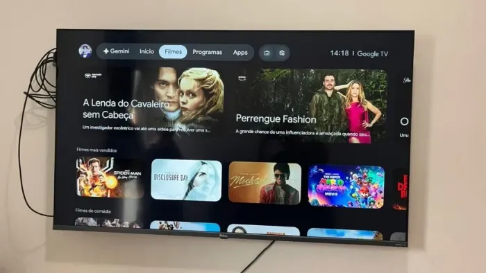 Smart TV Philco 58 4K Android TV zerada c/ caixa
