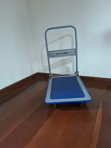 Carrinho plataforma 4 rodas 150kg