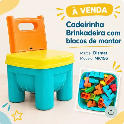 Cadeirinha de blocos