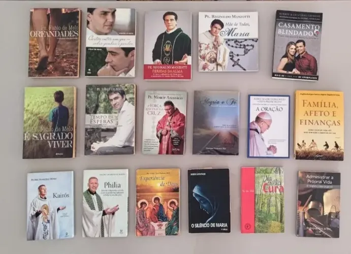 Lote Desapego 53 Livros (Religiosos, Best-Sellers e Saúde) - Ótimo Estado!