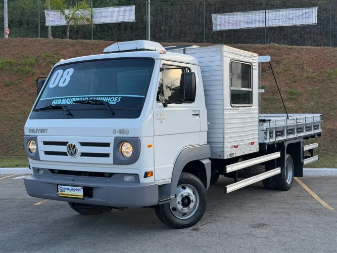 VW 8150 ANO 2008 CAMINHÃO COM CABINE SUPLEMENTAR E CARROCERIA !!