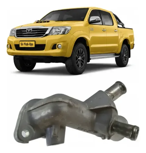 Cano Flange Saída D'água Cabeçote Toyota Hilux 3.0