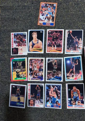 Coleção 51 cards NBA década 90
