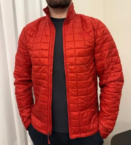 jaqueta the north face vermelha p