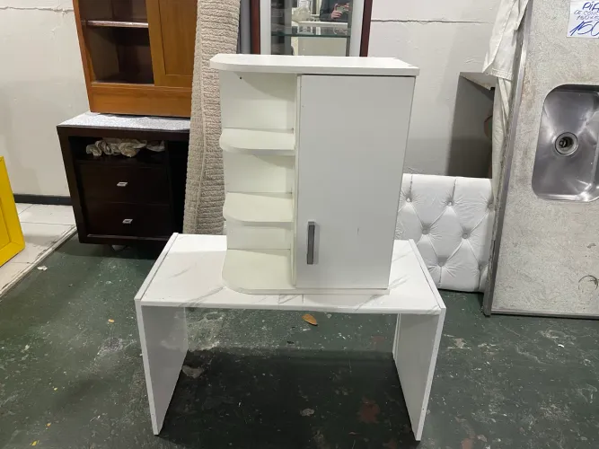 Armário Suspenso Branco MDF