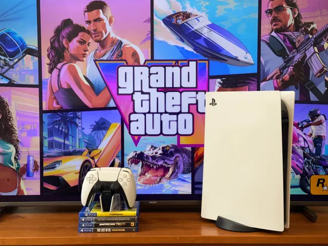 PlayStation 5 Fat Disk 825gb Seminovo c/ Garantia