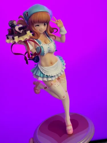 Girls und Panzer Gekijouban - Takebe Saori - Dream Tech - 1/7 - Valentine Apron (Wave)