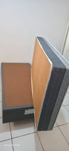 CAMA BOX SOLTEIRO IMPECÁVEL - FACILITO A ENTREGA