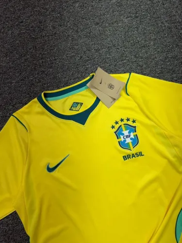 Camiseta seleção brasileira amarela copa do mundo