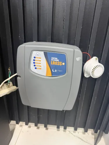 Central De Alarme Wifi Lr03sw Líder Com Controle App Celular