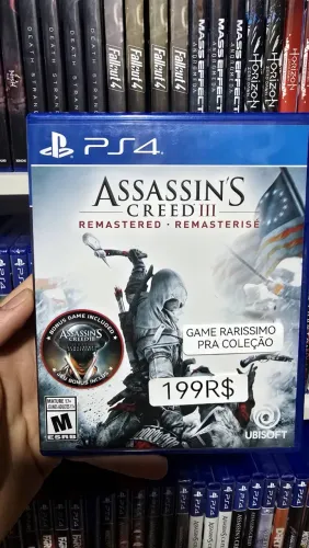 Assassins Creed 3 Remastered - PS4
