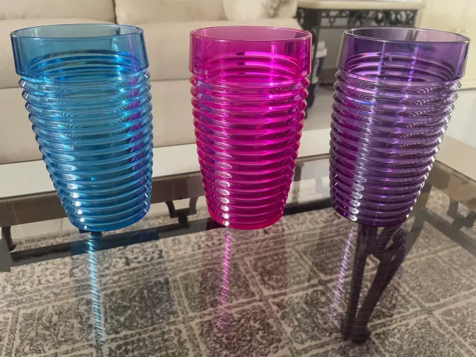 Copos Variados - Kit com 3