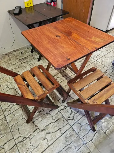 Jogo de mesas 70x70