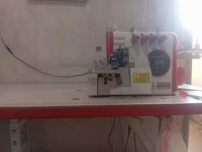 Máquina de costura ponto cadeia industrial
