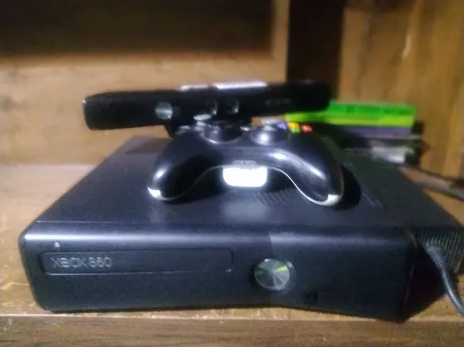 Xbox desbloqueado com mais de 20 jogos controle sem fio Bluetooth completo