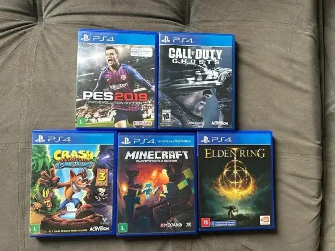 Pes 2019, Call Of duty, Minecraft e muito mais