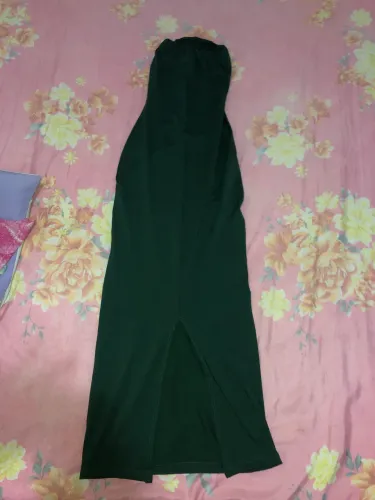 Vestido colado verde