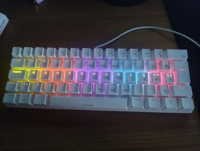 Teclado Gamer Vinik Anihi 60% Switch Red ? Impecável!