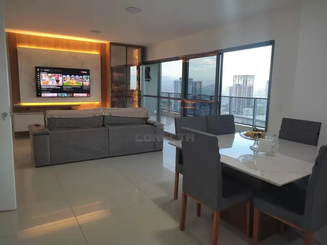 Apartamento vista mar no Jockey de Itaparica - 188m², 4 suítes, 4 vagas