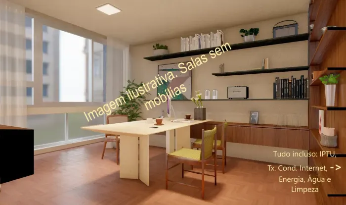 Sala/Conjunto para aluguel possui 15 metros quadrados em República - São Paulo - São Paulo