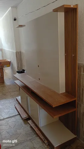 Estante com painel tv