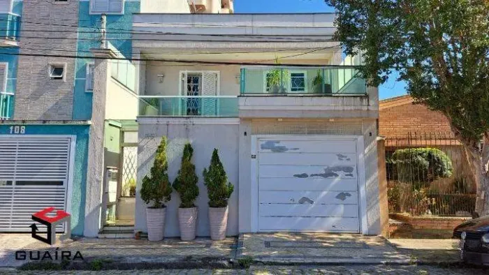 Sobrado à venda 4 quartos 2 suítes 3 vagas Alzira - Santo André - SP