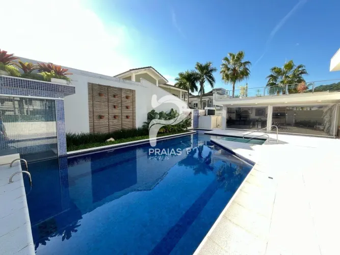Casa em condomínio fechado, 6 dormitórios, Jardim Acapulco, Guarujá
